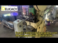 स्क्रू स्पूट्स के साथ आयताकार शीर्ष ढक्कन के लिए हमारी पूरी तरह से स्वचालित लाइन के साथ उत्पादन में क्रांति लाएं!