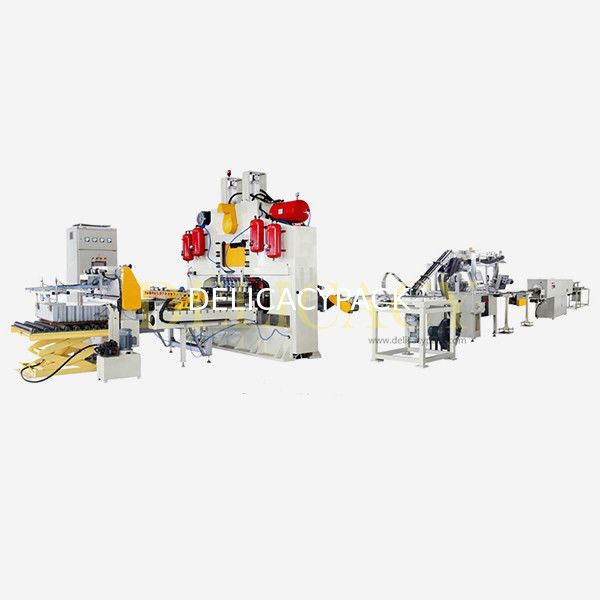 टिन के लिए 3 फेज 380V आसान ओपन एंड मशीन स्वत: ढक्कन बनाना समाप्त कर सकती है