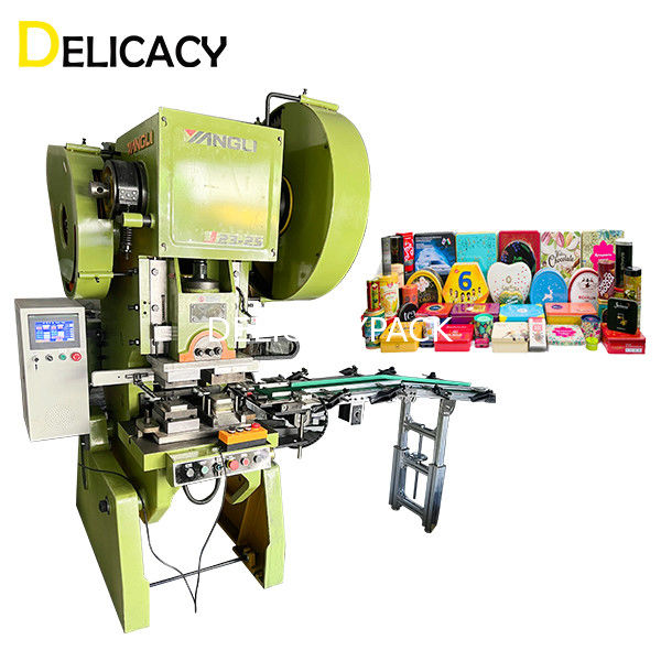 टिन बॉक्स निर्माण के लिए 380V 50Hz स्वचालित टिन कैन प्रेस मशीन 3.7KW