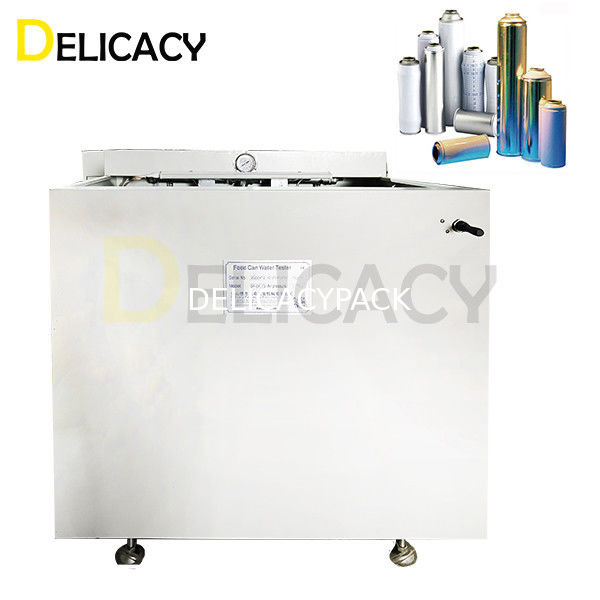 एयरोसोल कैन के लिए कस्टम कलर डेलिकेसी वॉटर टेस्टर लीक दोषों का पता लगाता है
