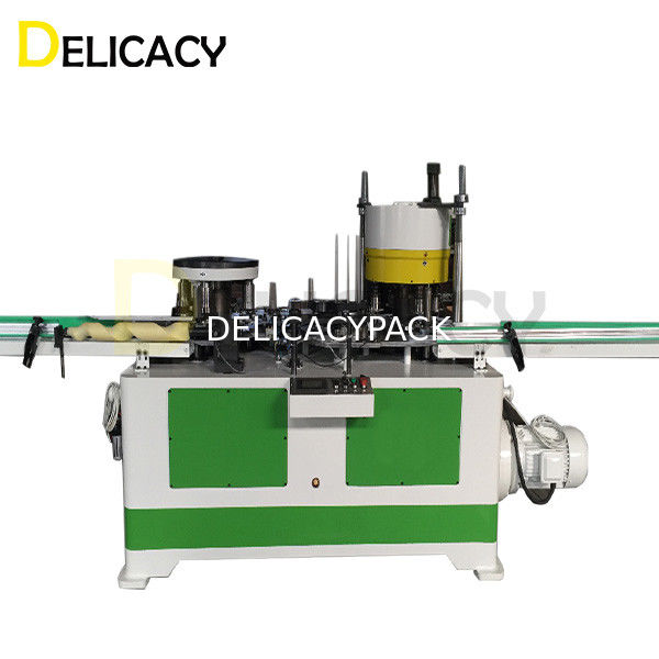 दूध पाउडर के डिब्बों के फ्लैंगिंग रिब रोलिंग और सीलिंग के लिए 3 चरण संयोजन मशीन