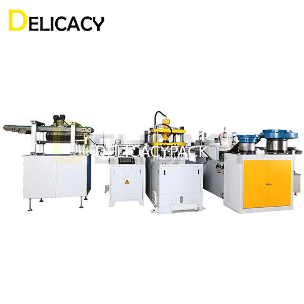 4L आयताकार कैन टॉप के लिए पूरी तरह से स्वचालित सी-टाइप हैंडल स्पॉट वेल्डर के साथ उत्पादन दक्षता में वृद्धि