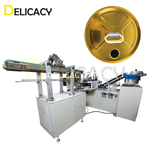 गोल टोपी के लिए स्वचालित हैंडल स्पॉट वेल्डरः परिपत्र वर्कपीस वेल्डिंग में दक्षता में वृद्धि